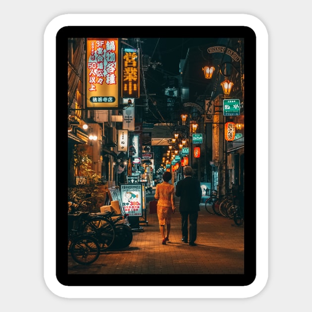 Walk With Me In Osaka Sticker by HimanshiShah